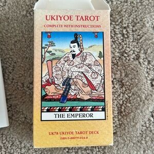 Vintage Ukiyoe Tarot Cards 1983